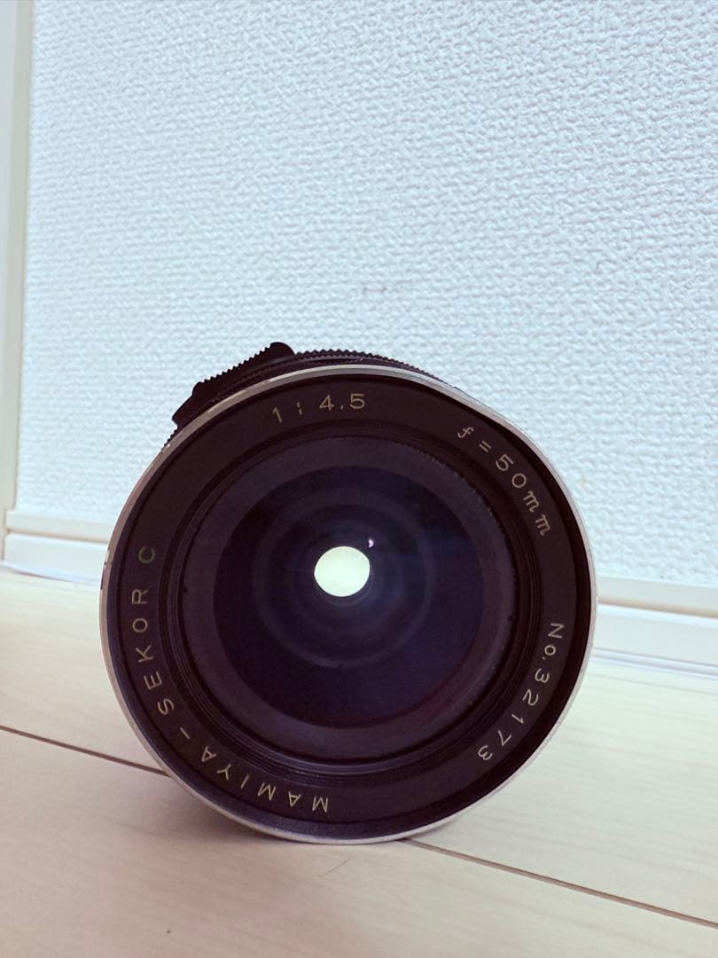 MAMIYA-SEKOR C f=50mm 1:4.5 レンズ