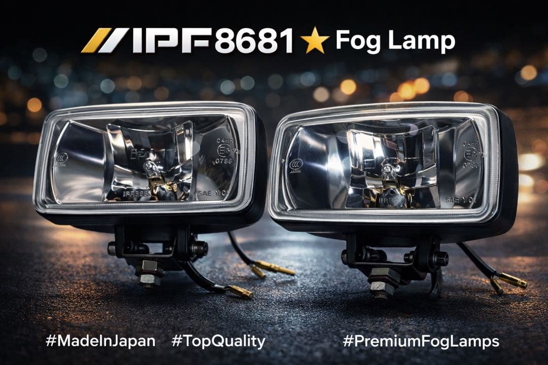IPF8681 ⭐️ フォグランプ。日本製