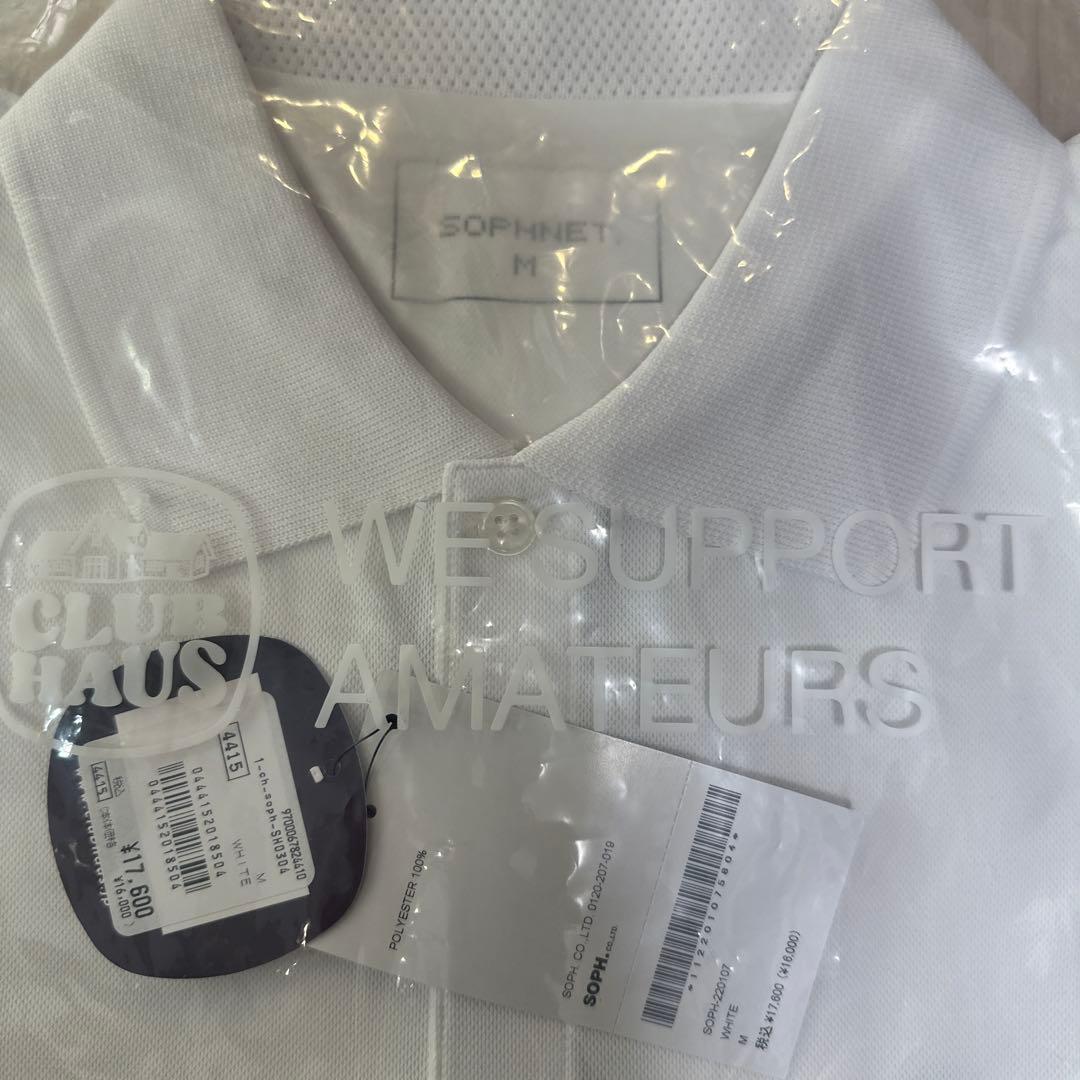 【新品未開封】Clubhaus × SOPHNET. ポロシャツ M