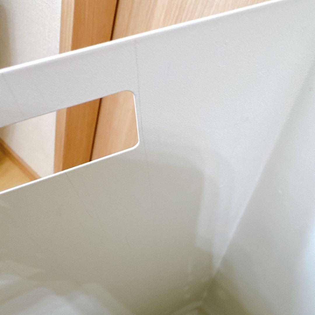 【引取り限定】tower トラッシュカン 角形ロングホワイト 2個セット