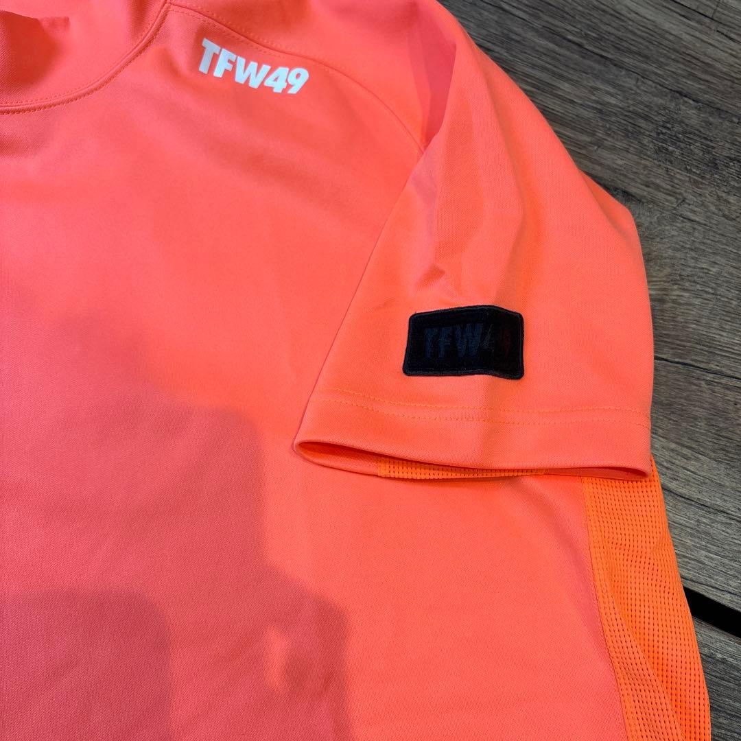 TFW49 MOCKNECK SIDE MESH T モックネック