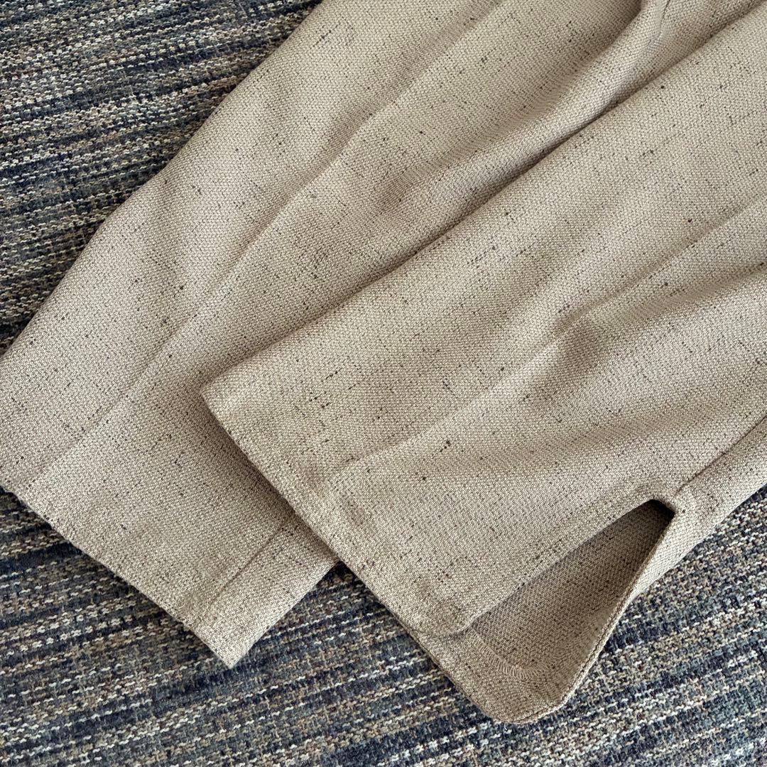 サロペット・オーバーオール・オールインワン Eaphi linen like fringe salopette