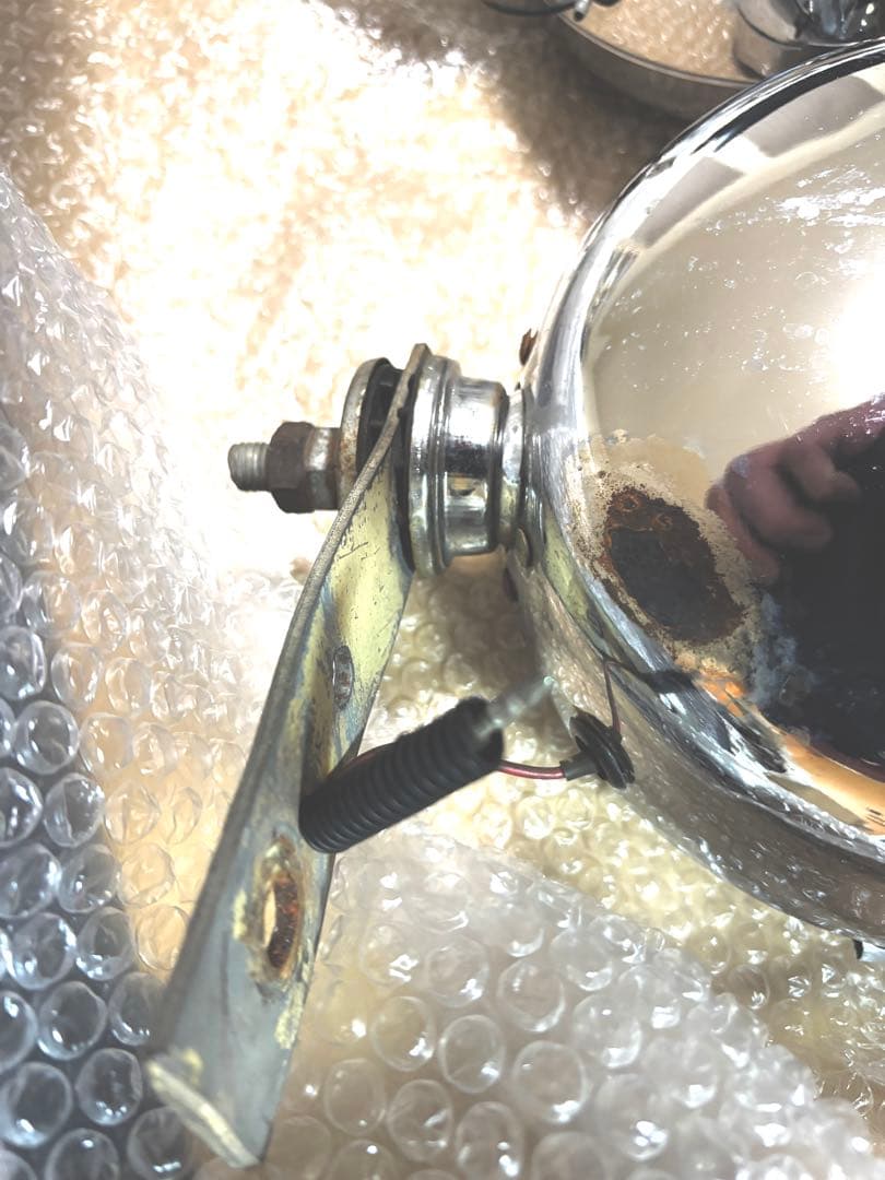 イエロー 丸型 フォグランプ 左右セット ひさし付き