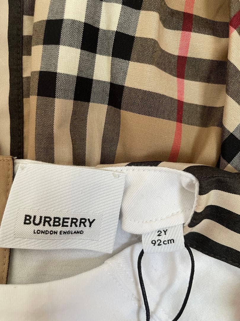 BURBERRY 半袖ワンピース 2Y