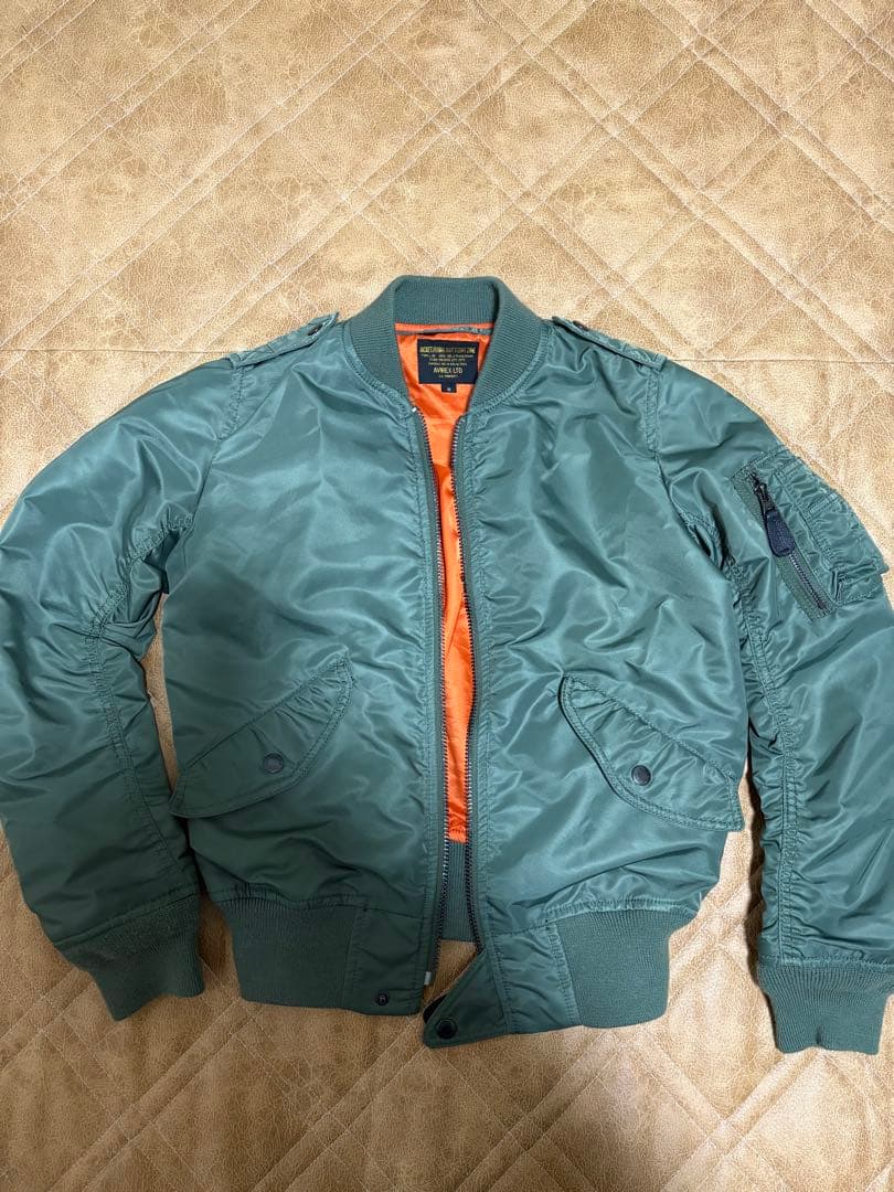 AVIREX MA-1ジャケット Sサイズ オリーブグリーン