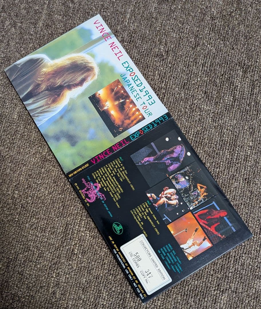 VINCE NEIL　EXPOSED 1993　STEVE STEVENS(G)