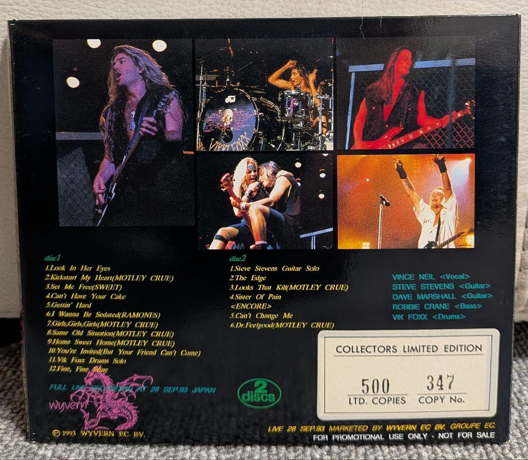 VINCE NEIL　EXPOSED 1993　STEVE STEVENS(G)