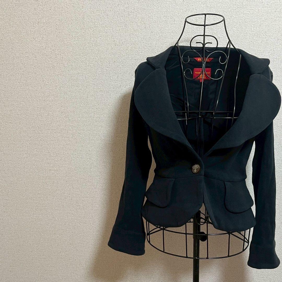 vivianwestwood/1/黒/ジャケット/テーラー/ボタン1個