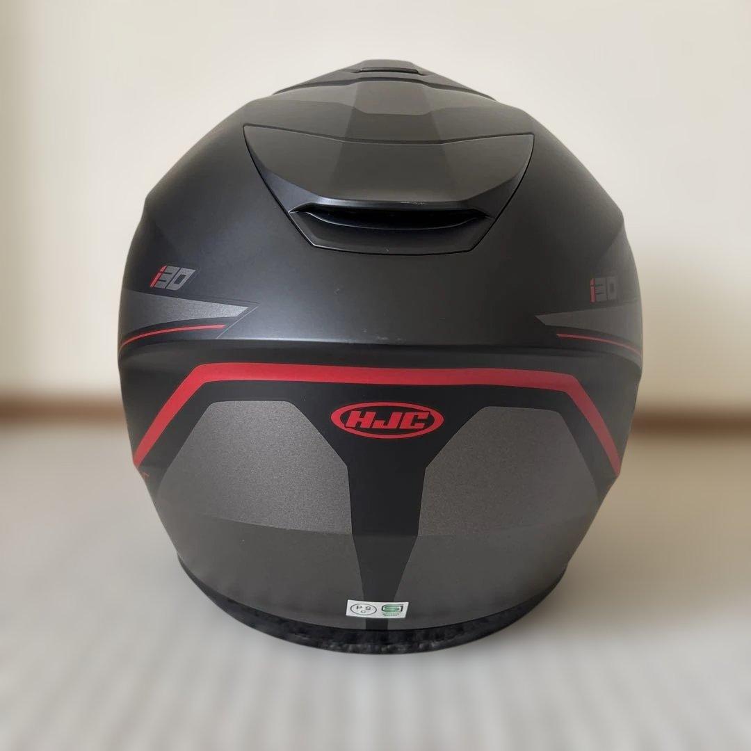 HJC ジェットヘルメット HJH215 i30 ブラック/レッド XL
