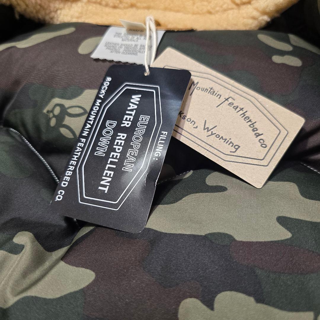 ロッキーマウンテンフェザーベッド サイコバニー ダウンベスト 44 タグ付き