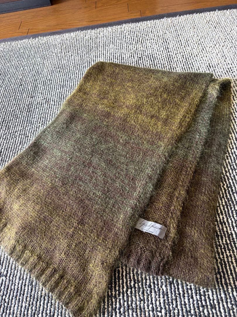 Yohji Yamamoto POUR HOMMEのニットマフラー