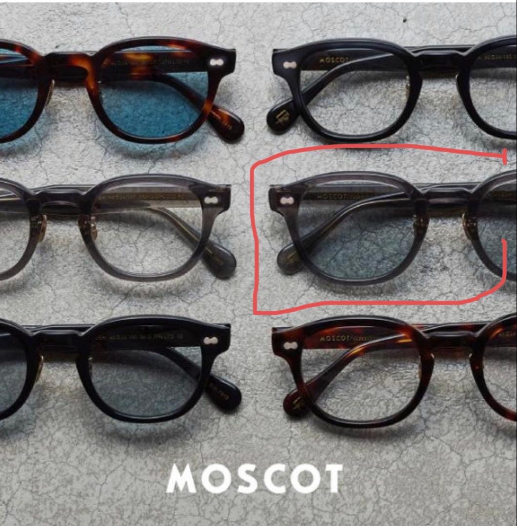 MOSCOT LEMTOSH SMKG 日本限定 46 グレーガラスレンズ