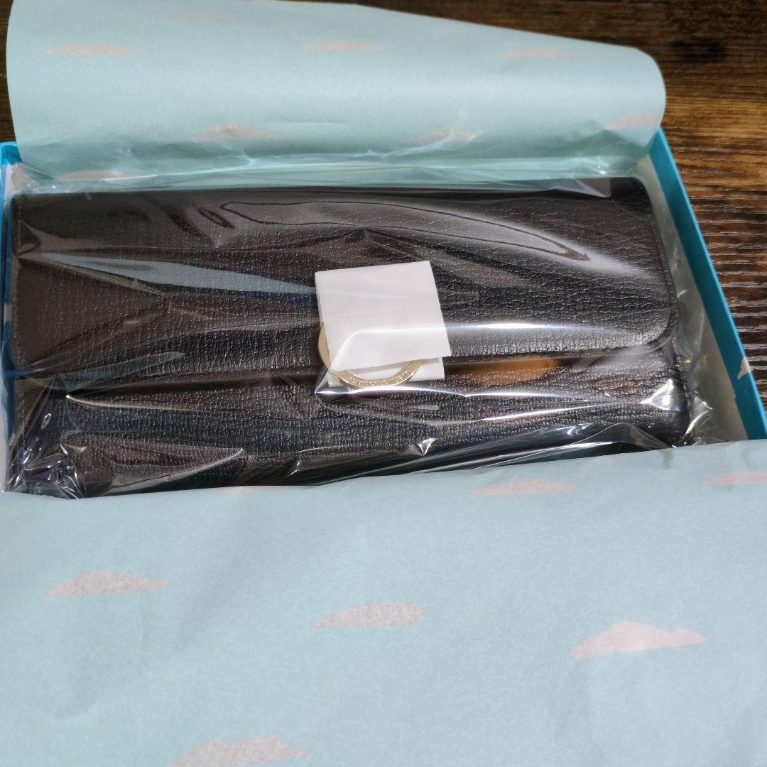 tsumori chisato ブラック 長財布 ネコおこし　ツモリチサト