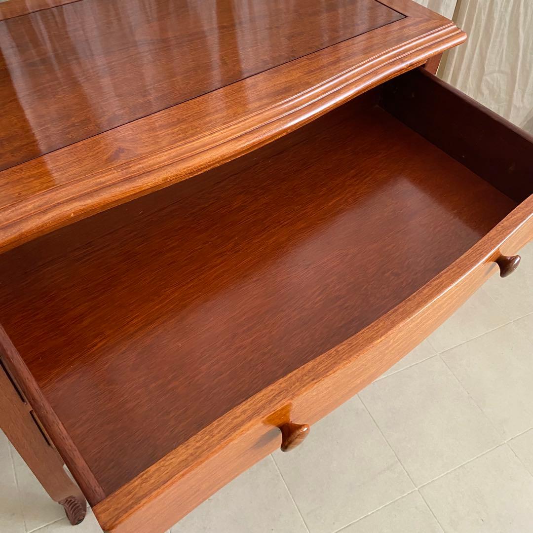 唐木家具　アンティーク　チェスト　無垢材　中国　花梨　伝統　北欧　棚　コンソール