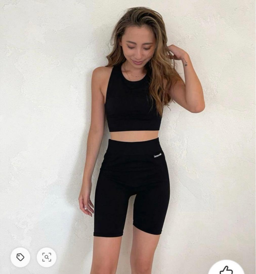 ALEXIA STAM＊トレーニングウェア＊上下セット＊Sサイズ＊ブラック