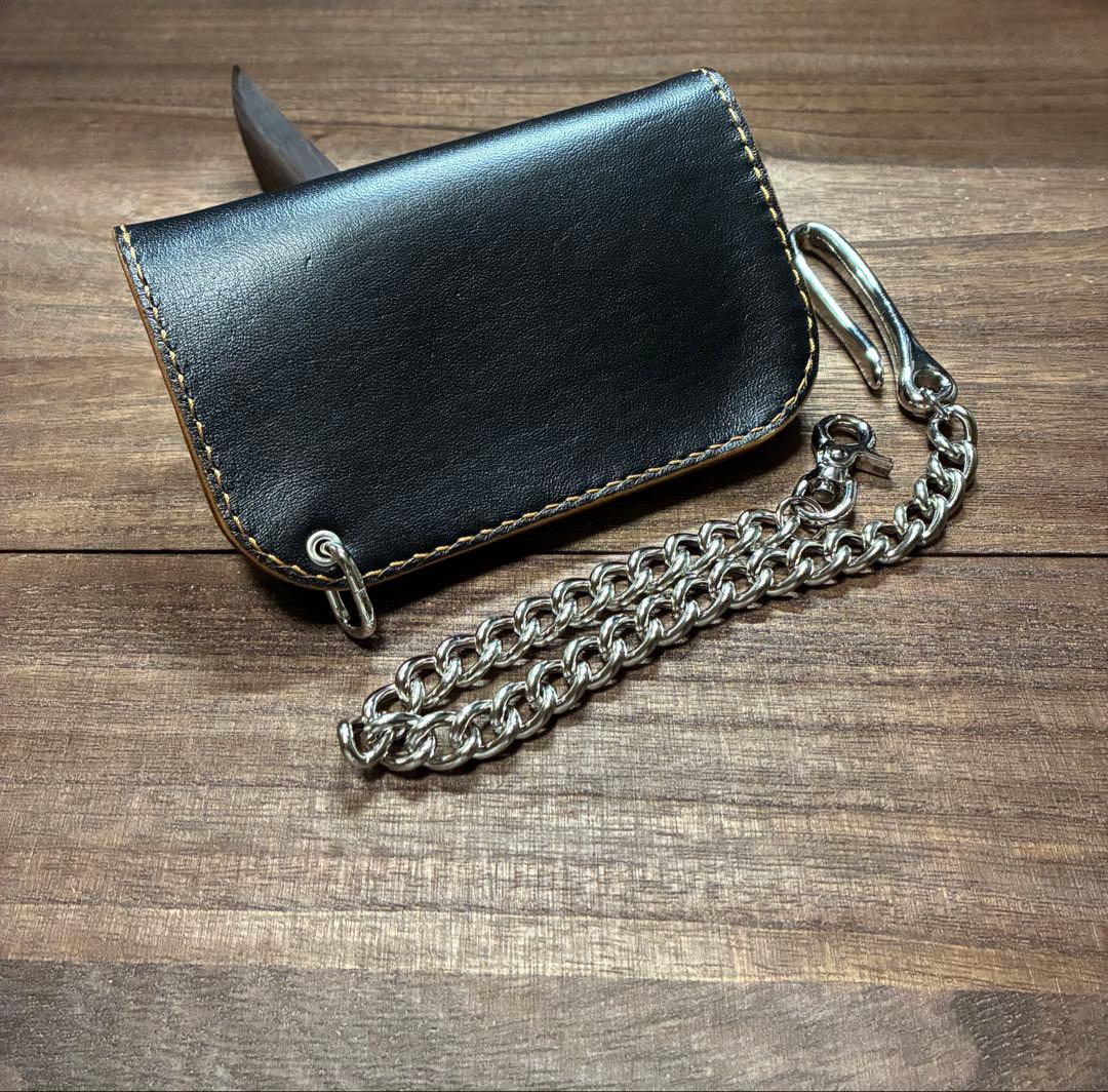 本革ミドルトラッカーウォレット