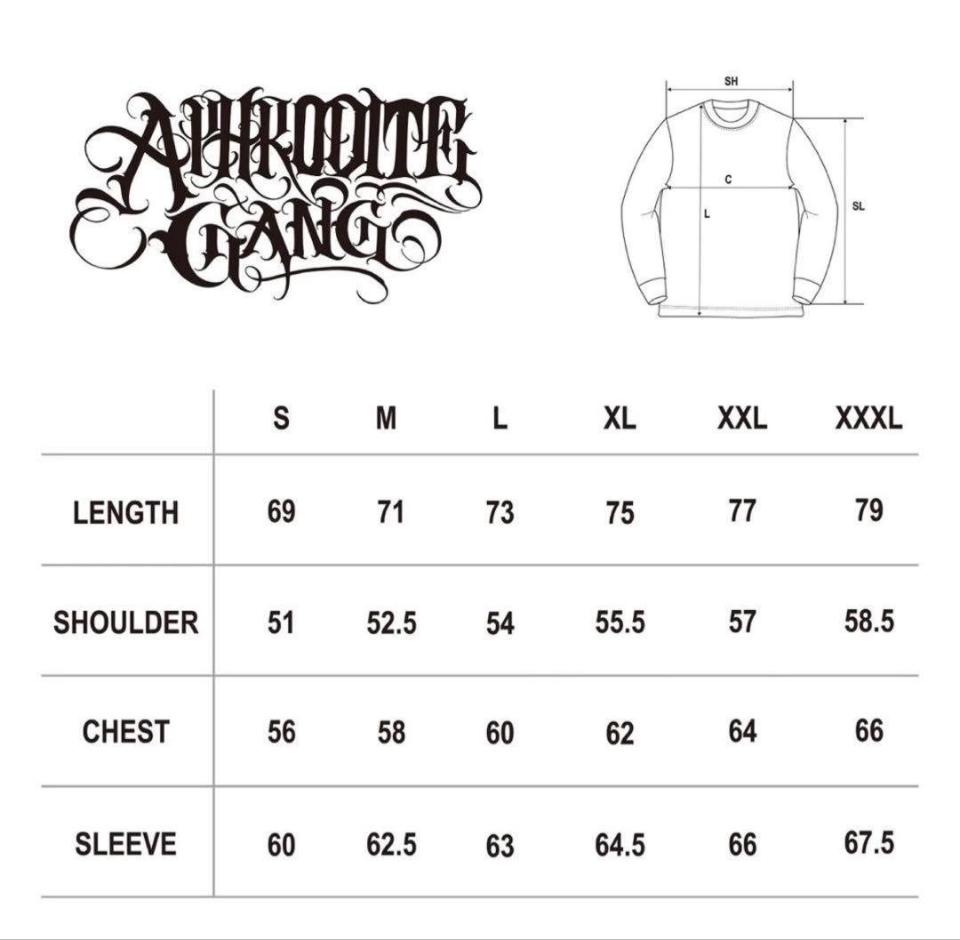 budspool gakkin 家紋 L/T 舐達麻　XL 黒