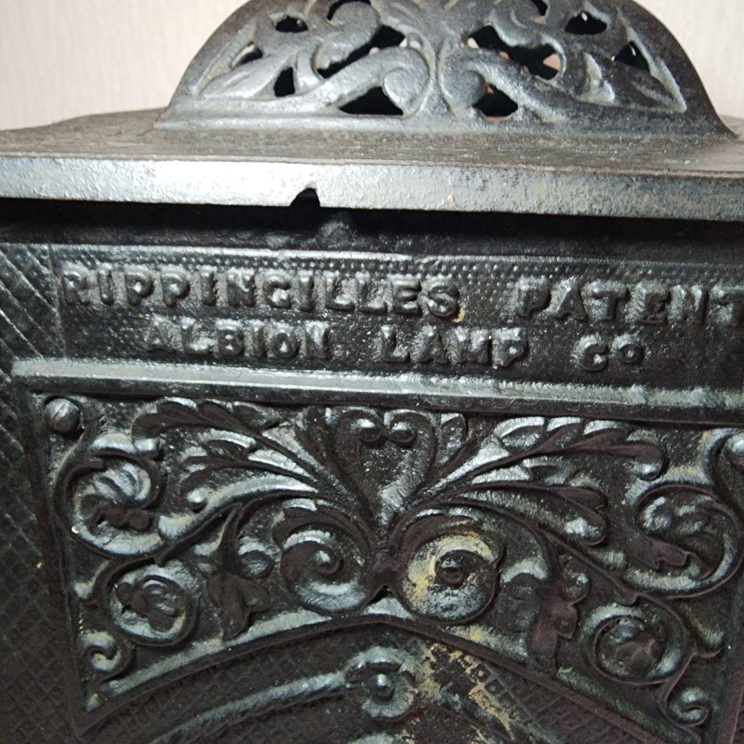 アンティーク 鋳物 アイロンストーブ クッキングストーブ 動作品 ビンテージ