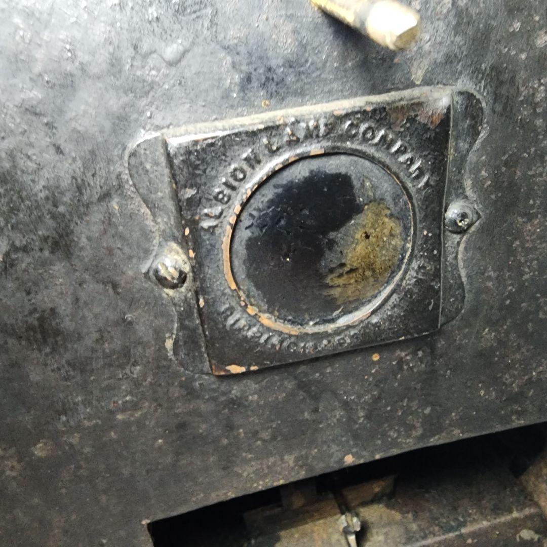 アンティーク 鋳物 アイロンストーブ クッキングストーブ 動作品 ビンテージ