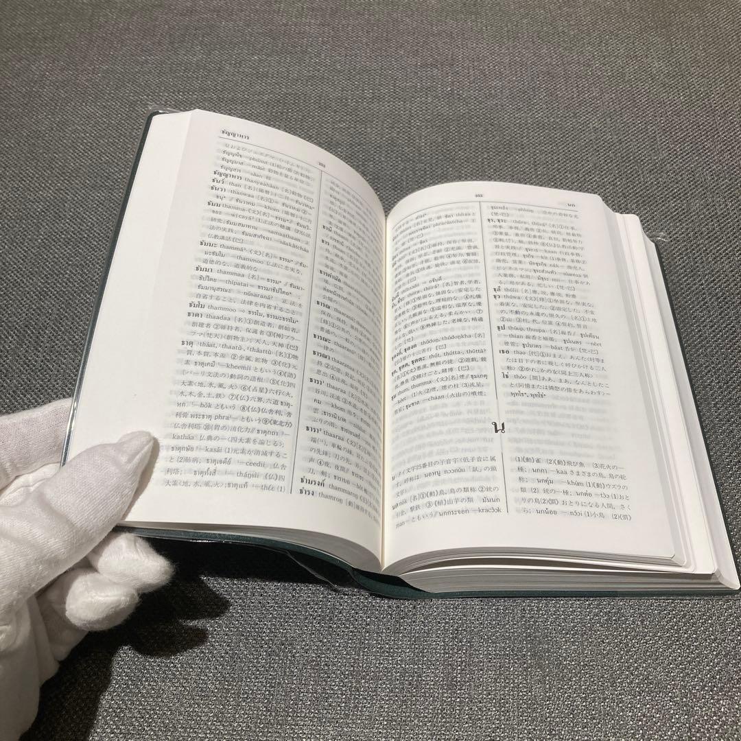 【新品未使用】　タイ語→日　日→タイ語　簡約タイ語辞典　松山納著