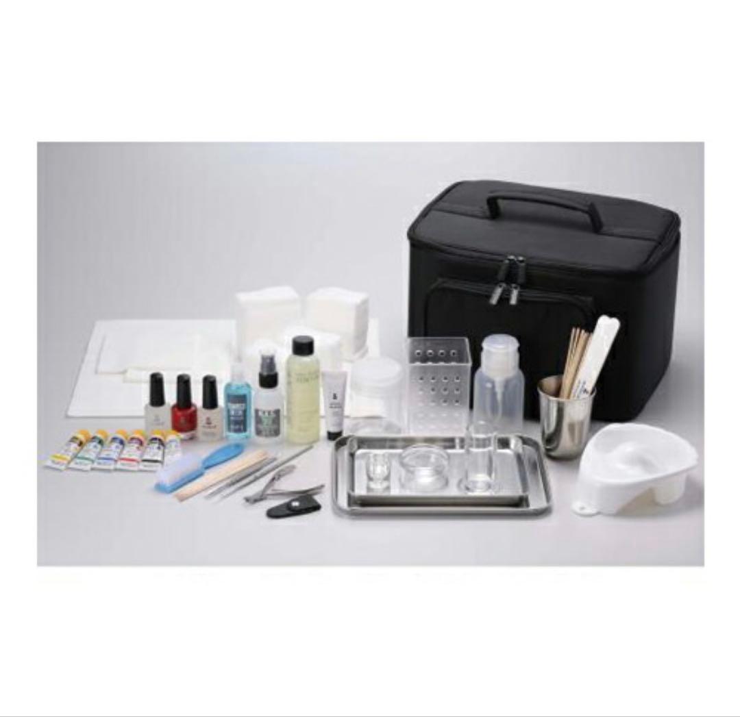 JNEC3級ネイルキットJESSICA 黒収納ケース付き