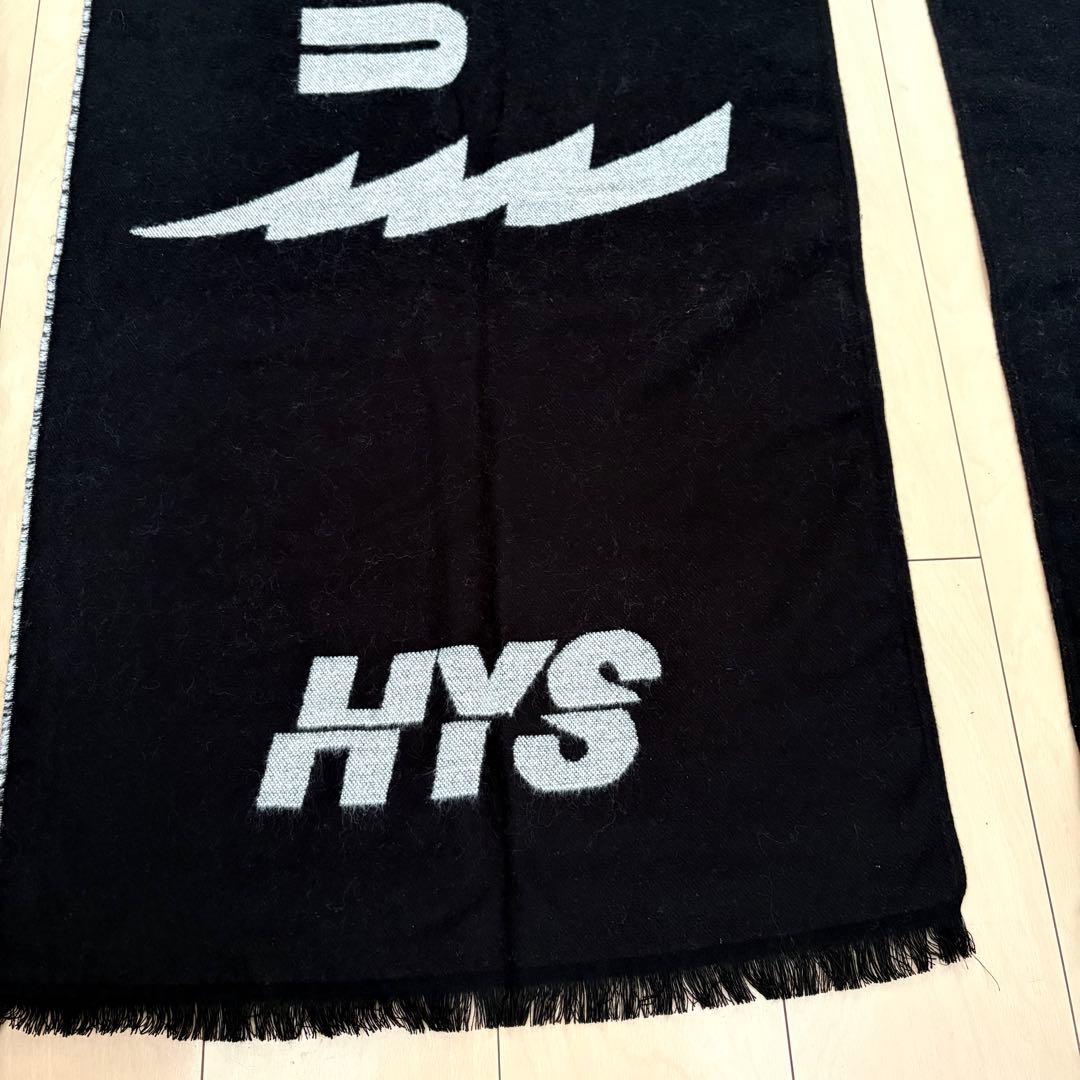 ヒステリックグラマー　ポンチョ　ストール　黒　HYSTERIC GLAMOUR