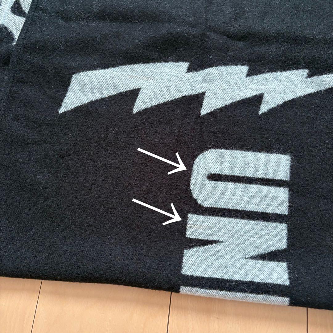 ヒステリックグラマー　ポンチョ　ストール　黒　HYSTERIC GLAMOUR