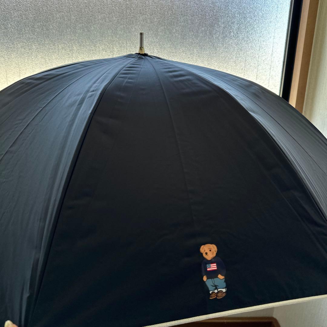 【タグ付】ポロラルフローレン　ポロベア　晴雨兼用 ベア 日傘