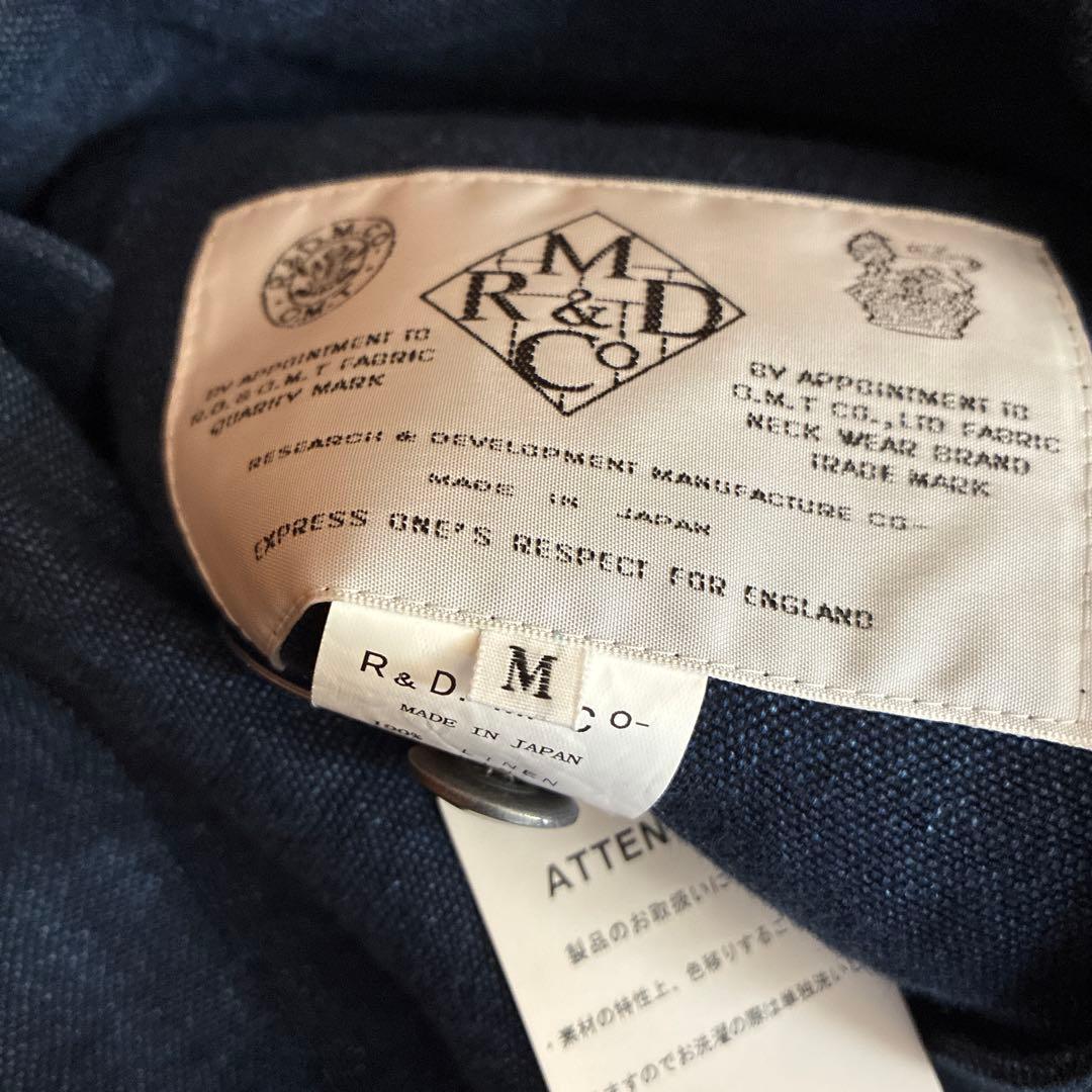 試着のみ　オールドマンズテーラーストラップ付きオーバーオール　リネン