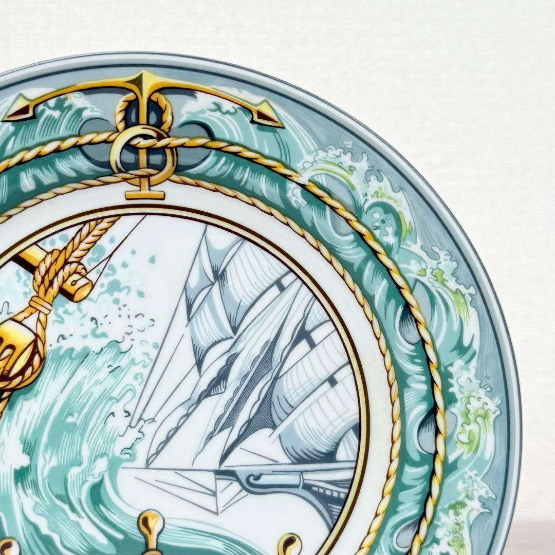 〈未使用〉HERMES パッチワークシリーズ プレート 21cm 突風