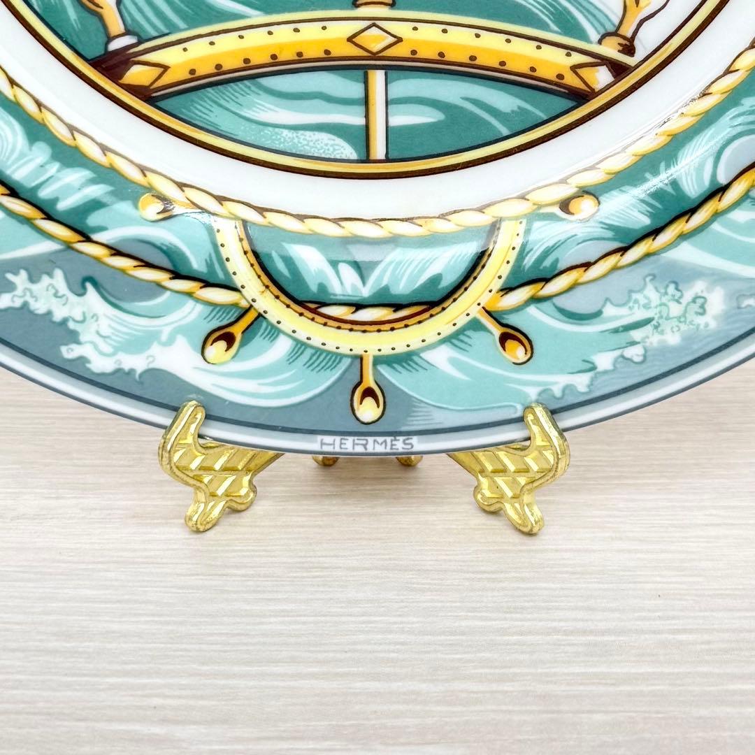 〈未使用〉HERMES パッチワークシリーズ プレート 21cm 突風