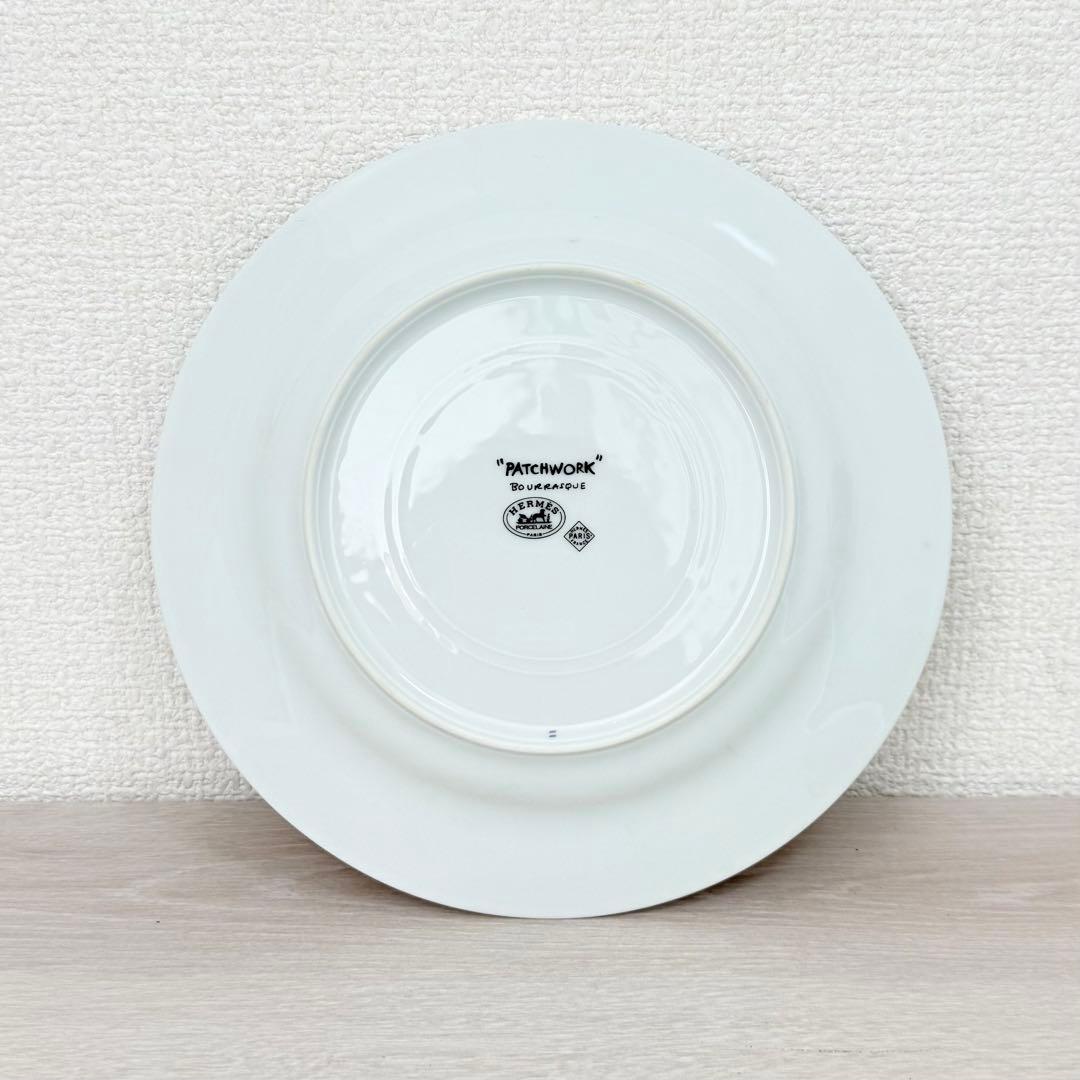 〈未使用〉HERMES パッチワークシリーズ プレート 21cm 突風