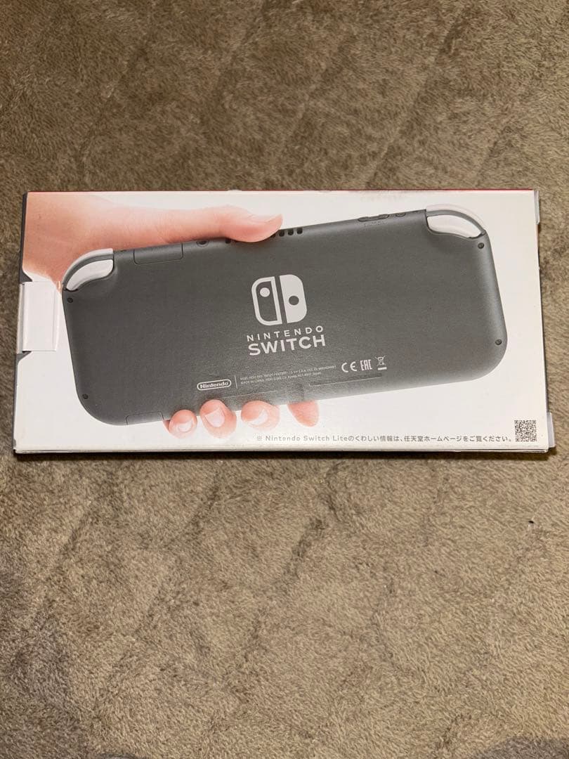 Nintendo Switch Lite グレー 本体　新品未使用