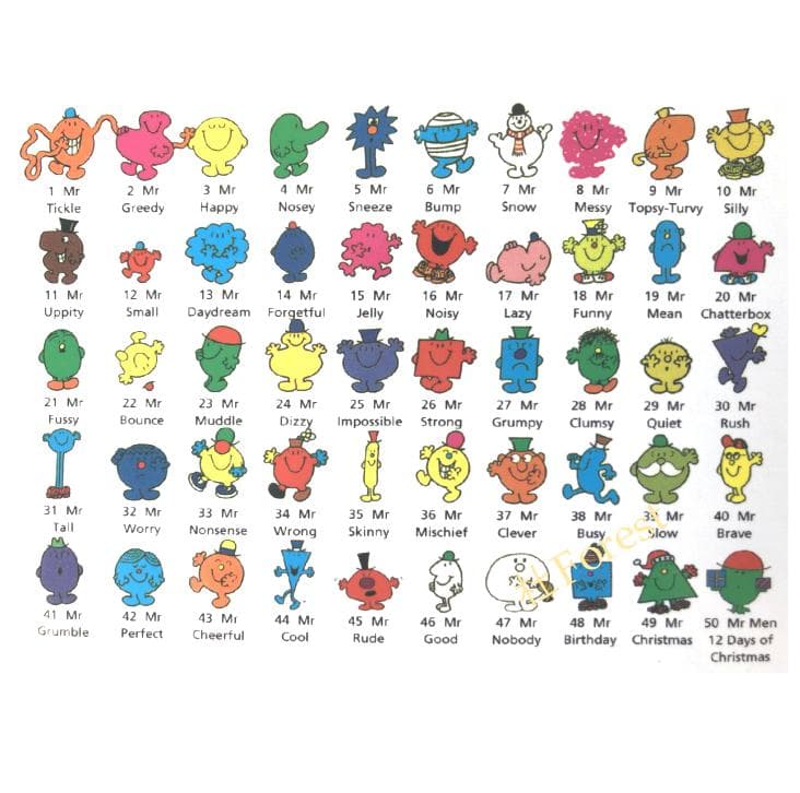 Little Miss & Mr. Men絵本87冊　全冊音源付　マイヤペン対応