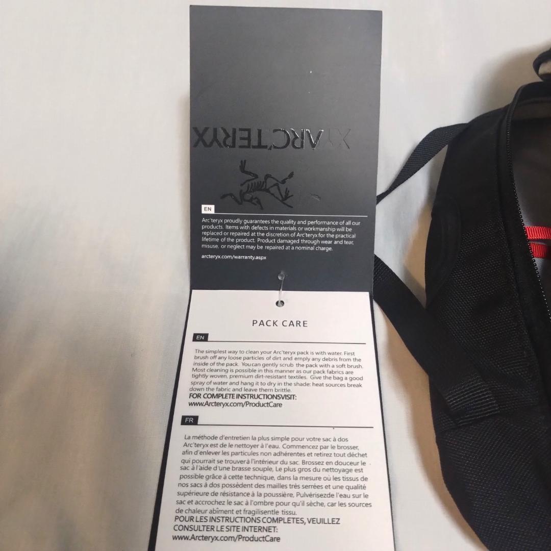 【新品】アークテリクス CA34438 バッグパック 26Lブラック未使用タグ付