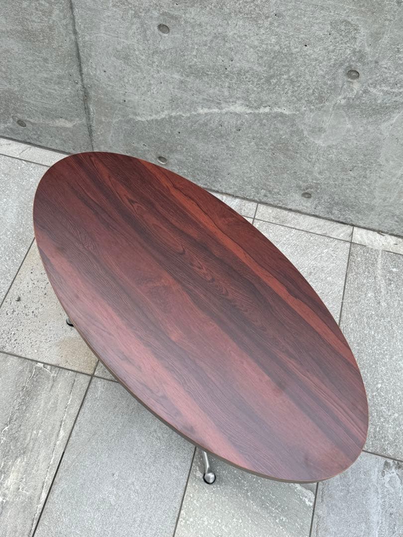 【ほぼ新品】SWITCH オーバルローテーブル 事務所使用・美品