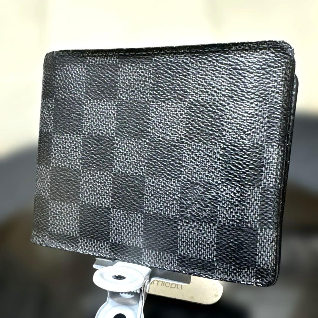 ④☆優良品♪ダミエG ポルトフォイユ フロリン 2つ折り財布