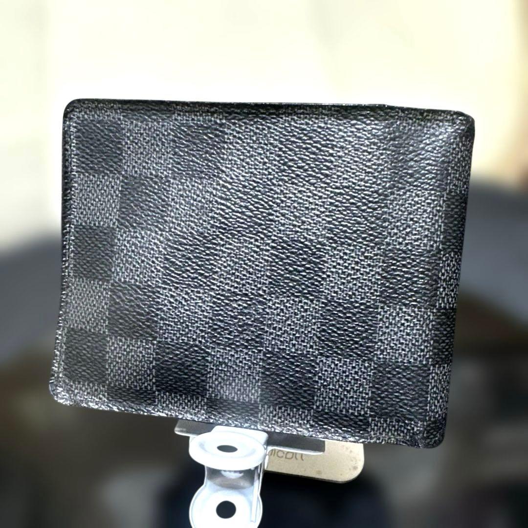 ④☆優良品♪ダミエG ポルトフォイユ フロリン 2つ折り財布