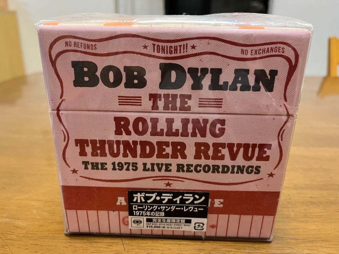 ボブ・ディラン「ローリング・サンダー・レヴュー」完全生産限定盤 日本語解説付き