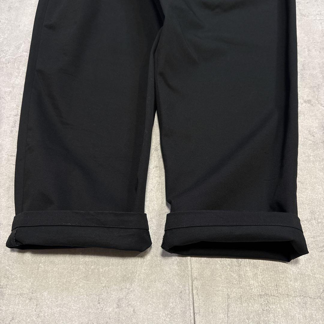 美品 DESCENDANT DC-3 WIDE TROUSERS 黒 4 XL