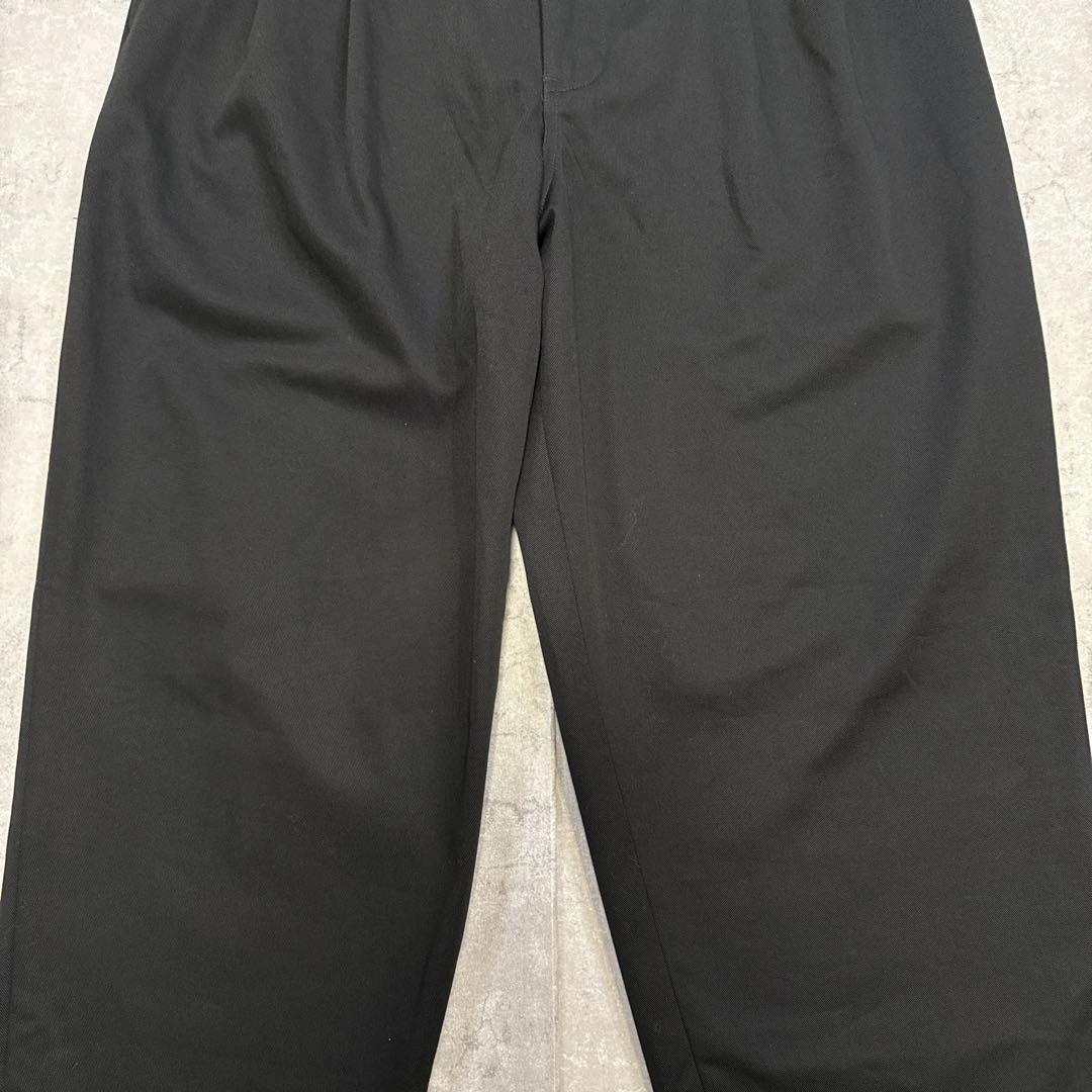 美品 DESCENDANT DC-3 WIDE TROUSERS 黒 4 XL
