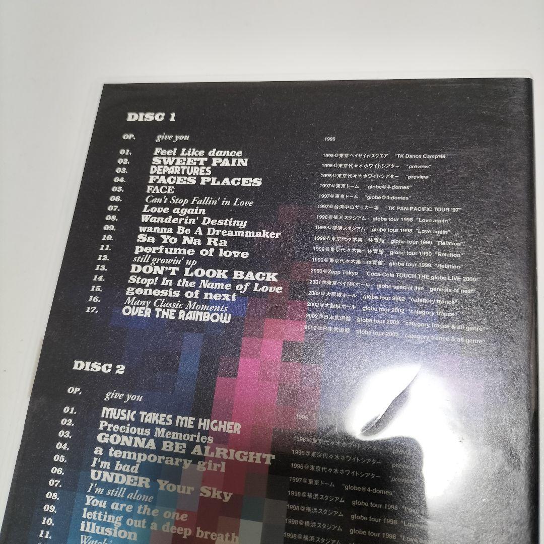 globe the best live 1995-2002　DVD　中古