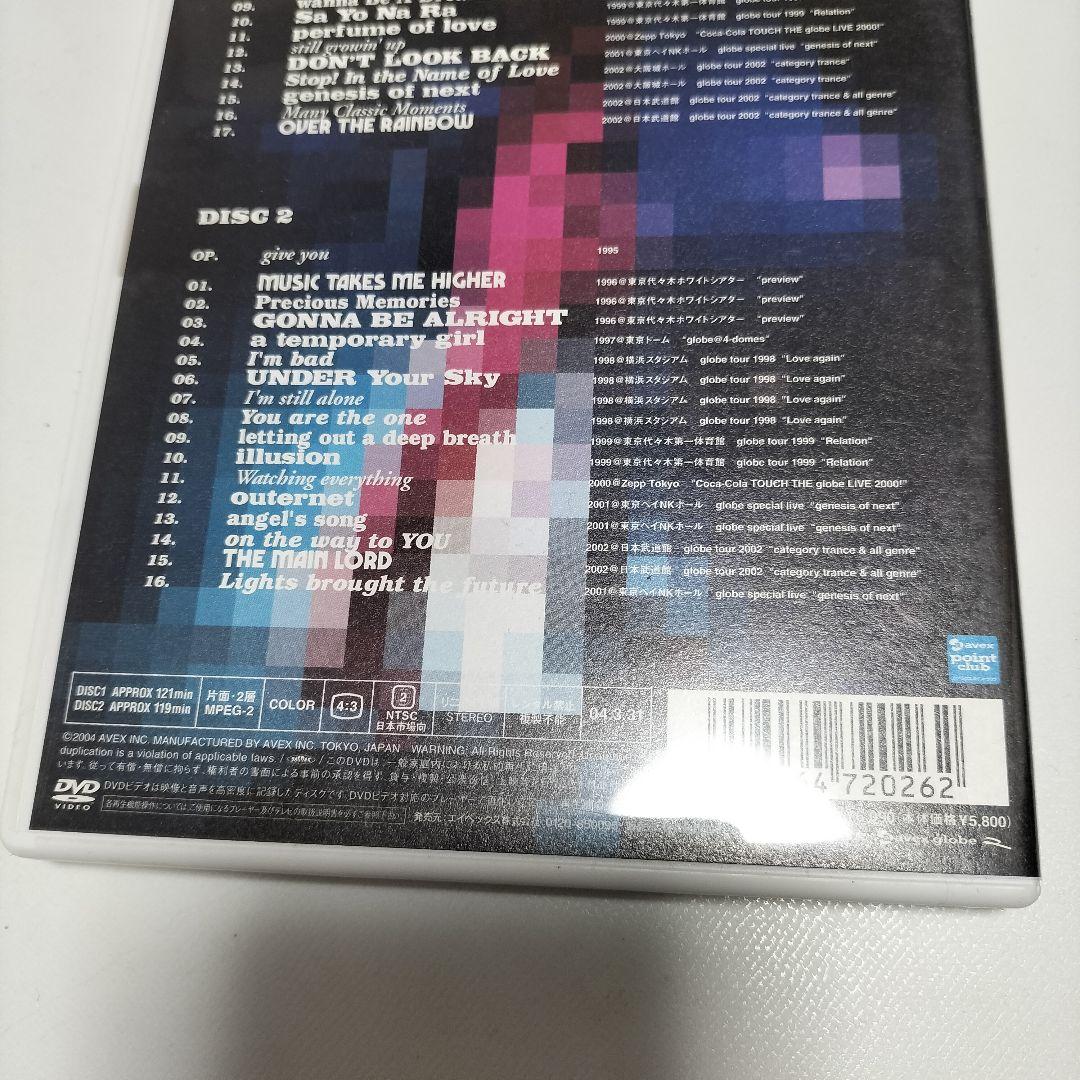 globe the best live 1995-2002　DVD　中古