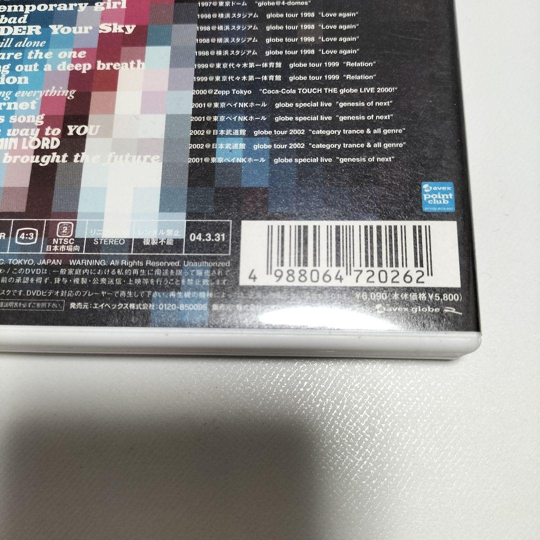 globe the best live 1995-2002　DVD　中古