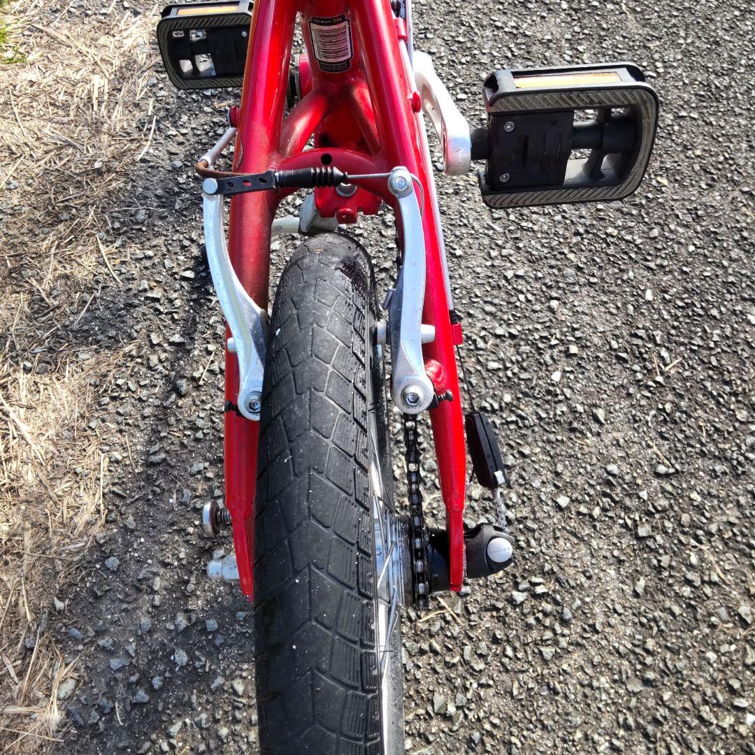 Curve D3 折りたたみ自転車 レッド 700C