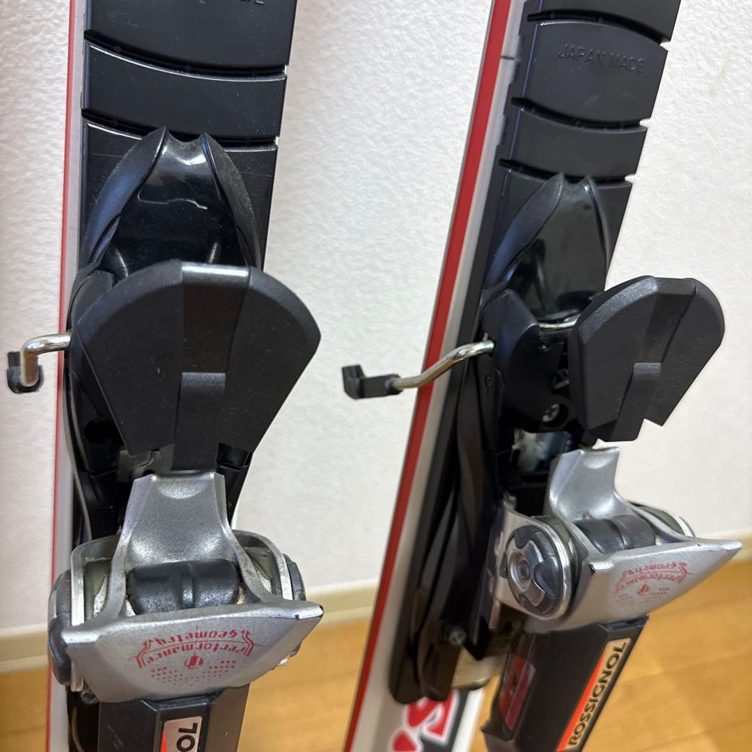 OGASAKA スキー板 『覇』Keos 155cm 赤黒 + 紫スキー用ポール