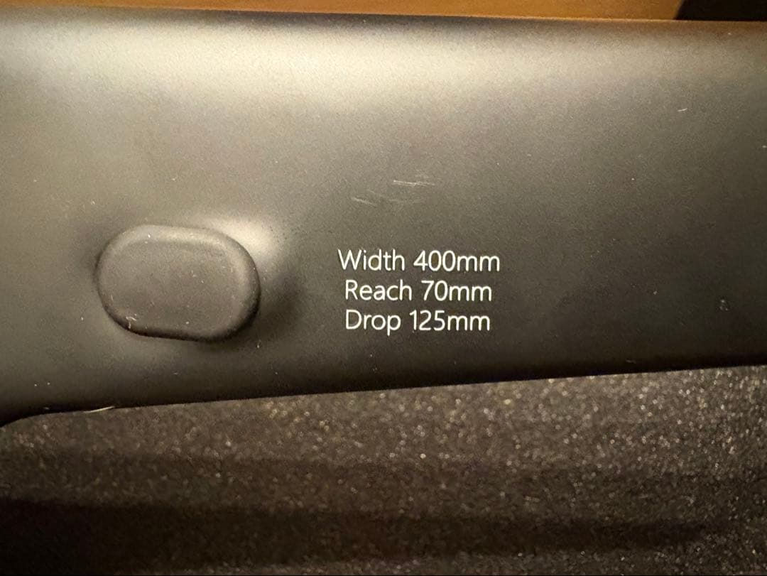 EXS 一体型カーボンハンドル 100-400第9世代TCR用スペーサー付