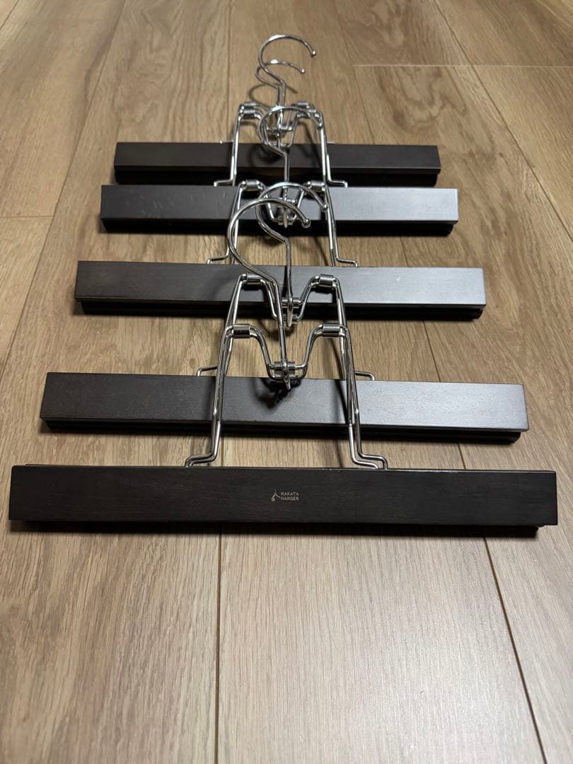 中田ハンガー　ズボン、スラックス用　5本セット