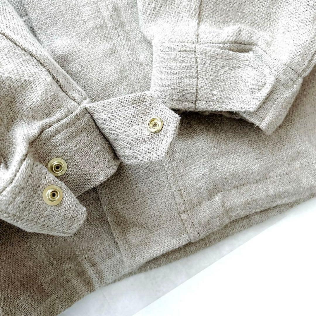 24年モデル✨カレンソロジー　セミウェットリネンツイルブルゾン 定価6.5万円