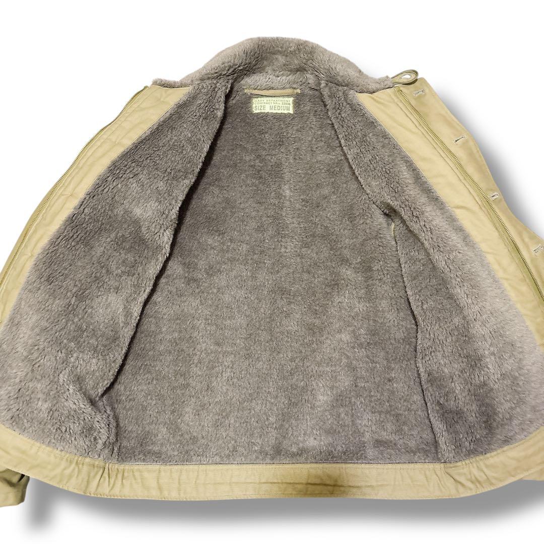 未使用級 BUZZ RICKSON’S N-1 デッキジャケット カーキ M